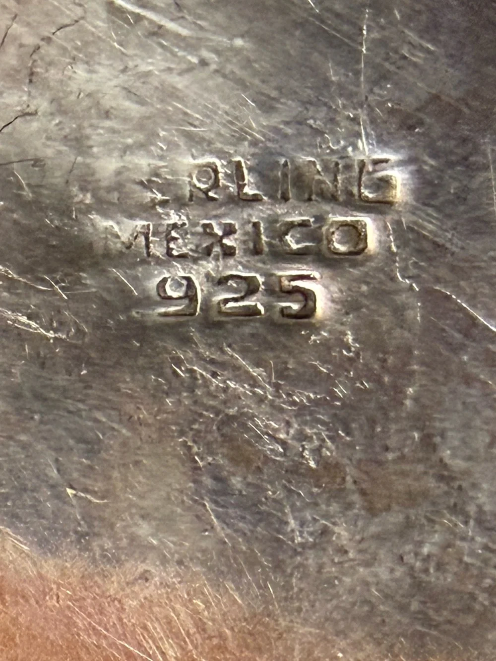 Vintage elegant sterling
